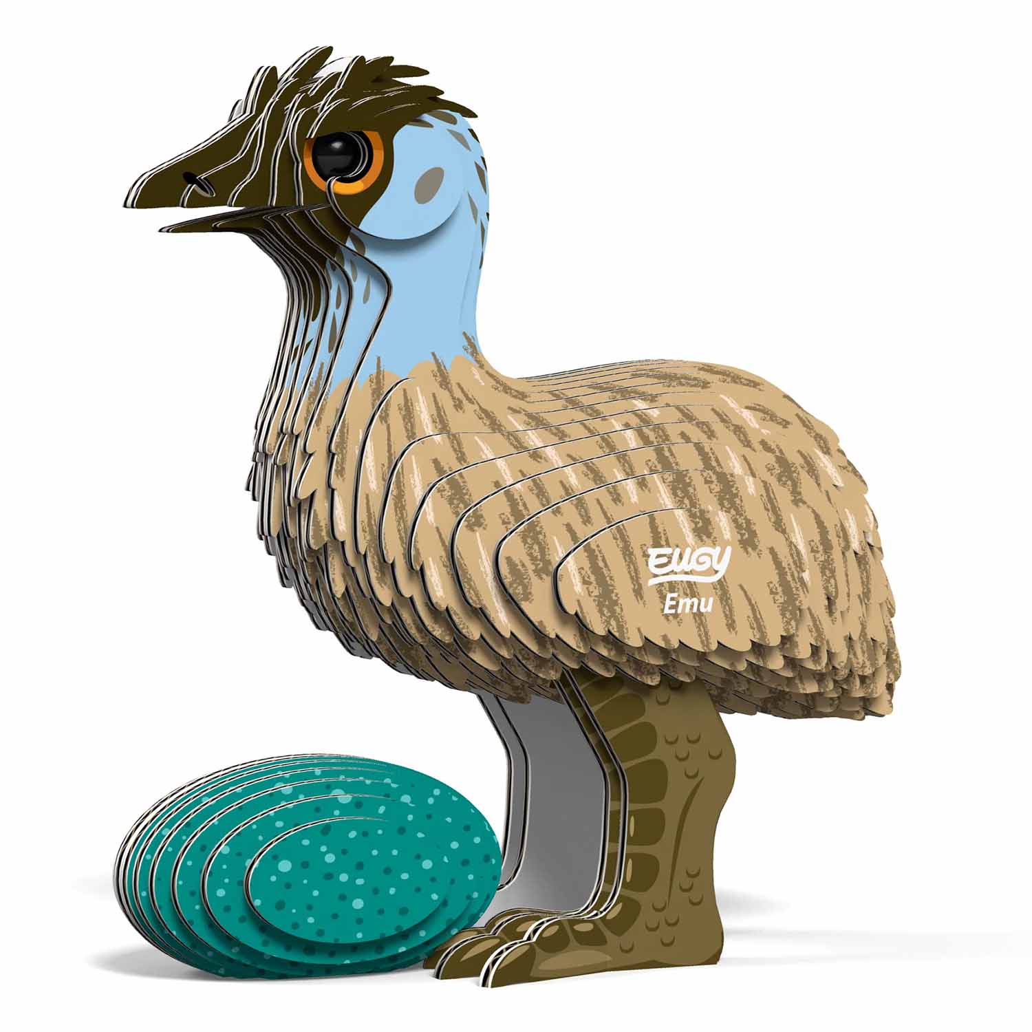 Emu 3D Cardboard Model Kit Eugy