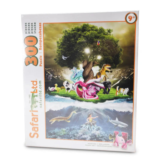 Enchanted Oak 300 Piece Jigsaw Puzzle Safari