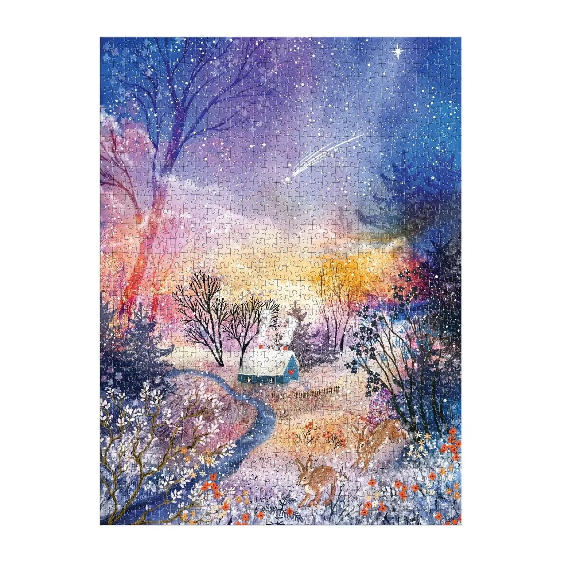 Enchanted Snowfall 1000 Piece Jigsaw Puzzle Galison