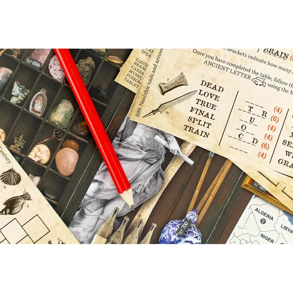 Escape From the Museum- Escape Room Card Game - Professor Puzzle