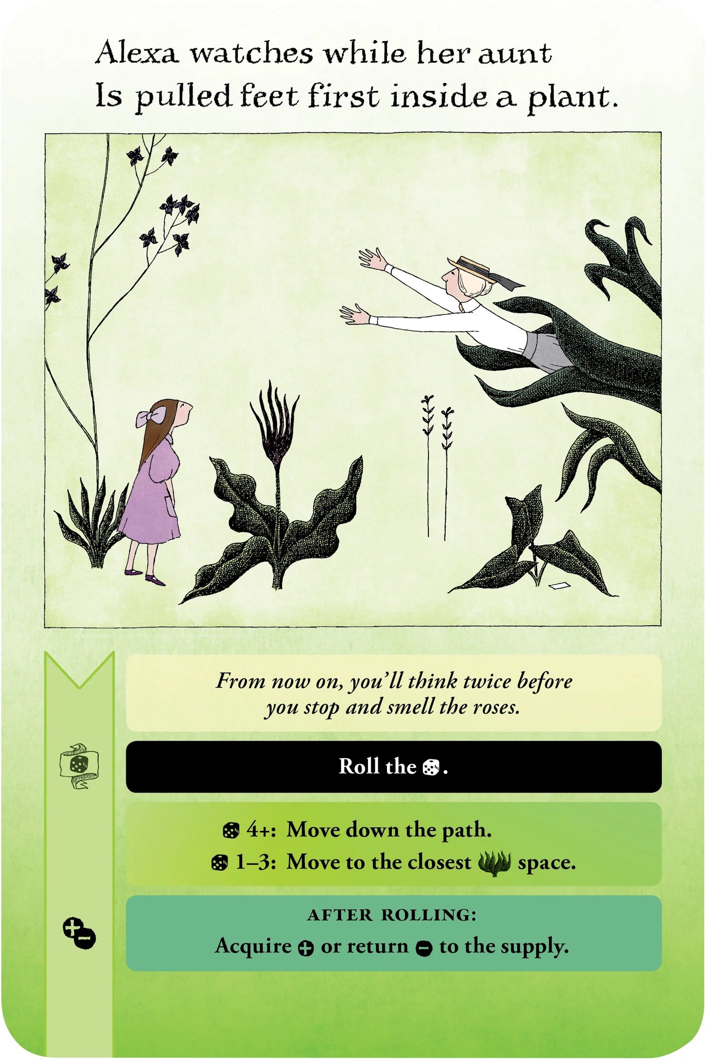 Escape from The Evil Garden: An Edward Gorey Board Game Pomegranate
