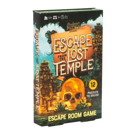Escape from the Lost Temple - Mini Escape Room Game - Professor Puzzle