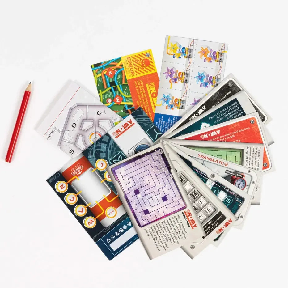 Escape from the Space Station - Mini Escape Room Game - Professor Puzzle