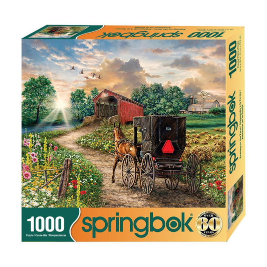 Evening on the Farm 1000 Piece Jigsaw Puzzle Springbok