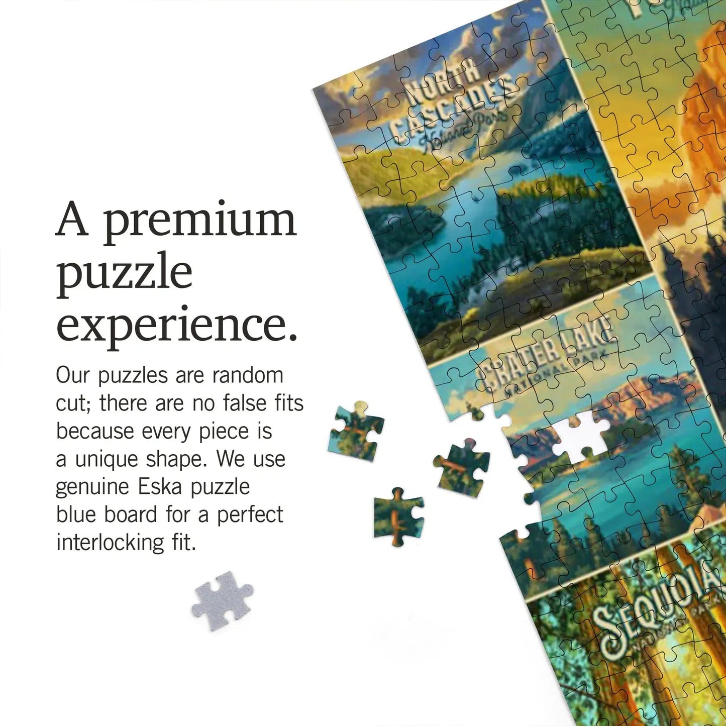 Explore Our National Parks 1000 Piece Jigsaw Puzzle Lantern Press