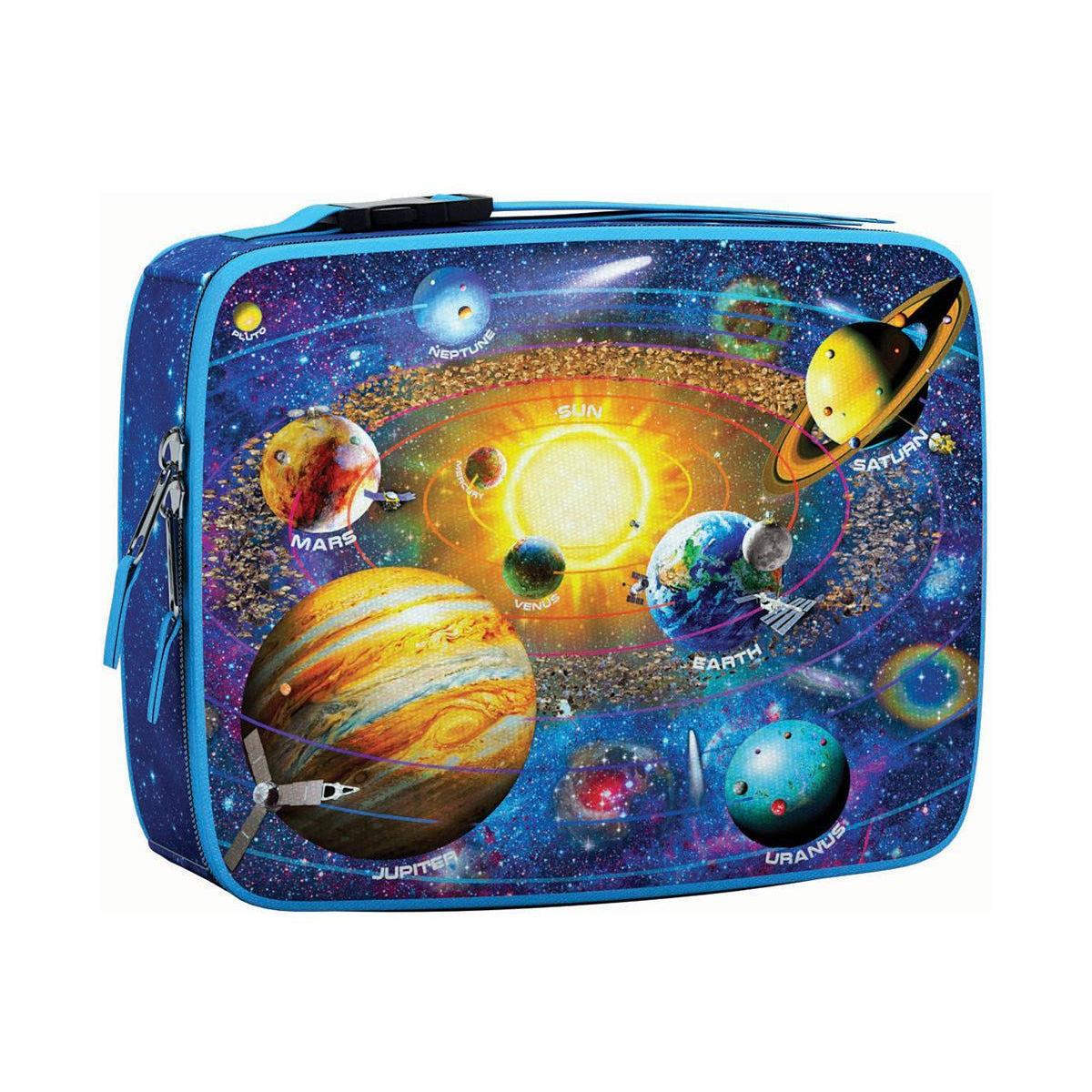Exploring the Solar System Lunch Bag & 100 Piece Jigsaw Puzzle Eurographics
