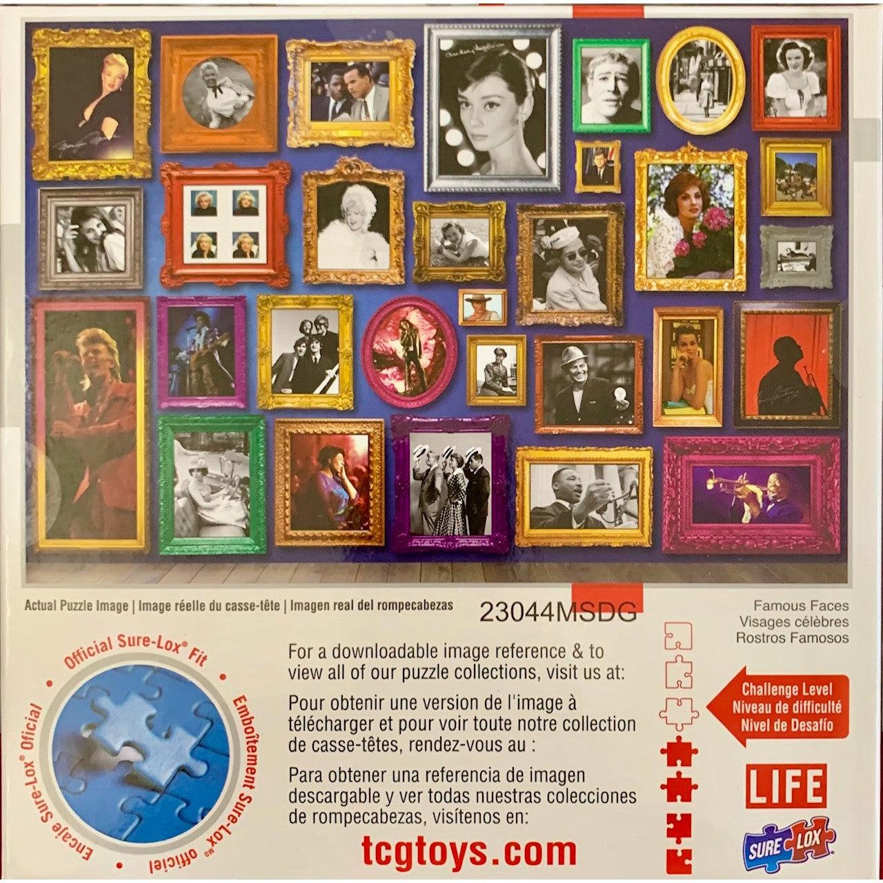 Famous Faces Life 500 Piece Jigsaw Puzzle Sure Lox