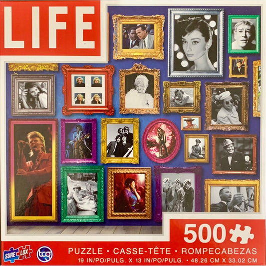 Famous Faces Life 500 Piece Jigsaw Puzzle Sure Lox