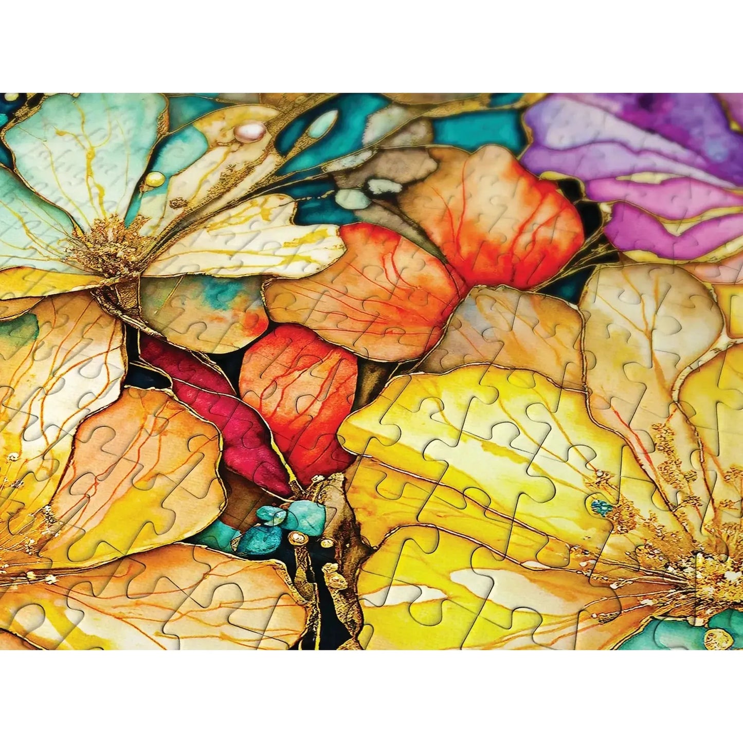 Fancy Flower Garden 1000 Piece Jigsaw Puzzle Enjoy