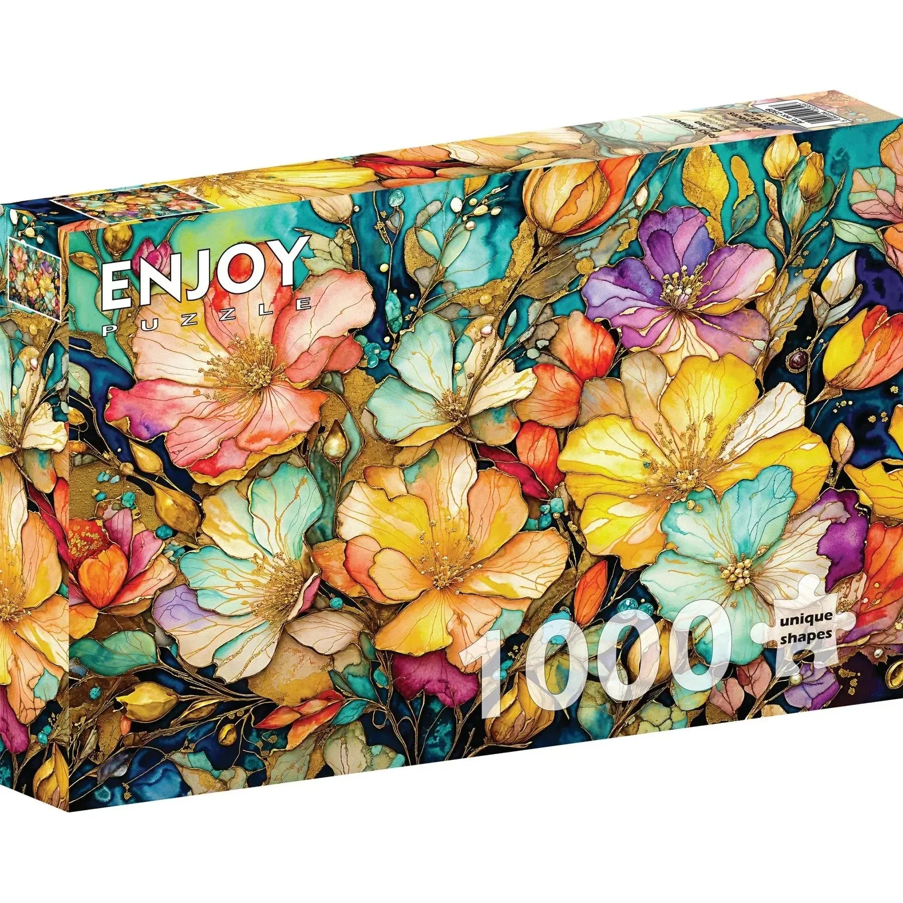 Fancy Flower Garden 1000 Piece Jigsaw Puzzle Enjoy