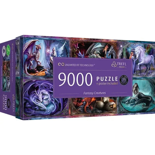 Fantasy Creatures by Anne Stokes 9000 Piece Jigsaw Puzzle Trefl