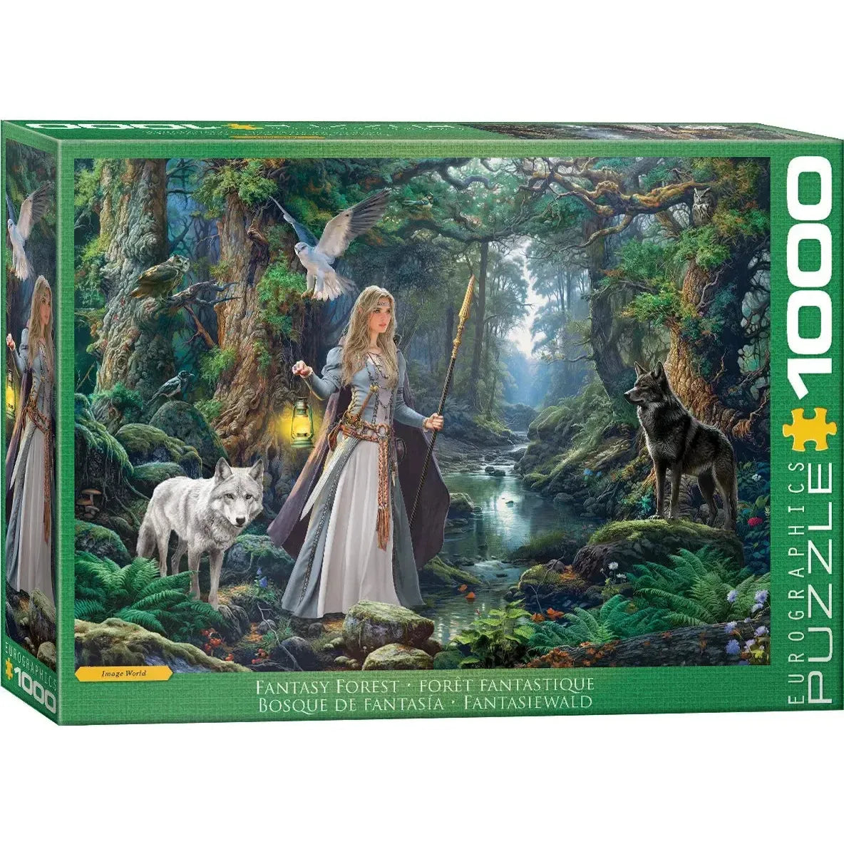 Fantasy Forest 1000 Piece Jigsaw Puzzle Eurographics
