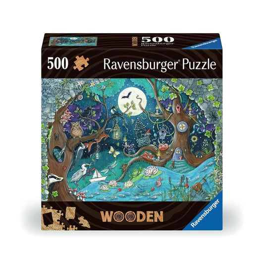 Fantasy Forest 500 Piece Wood Jigsaw Puzzle Ravensburger