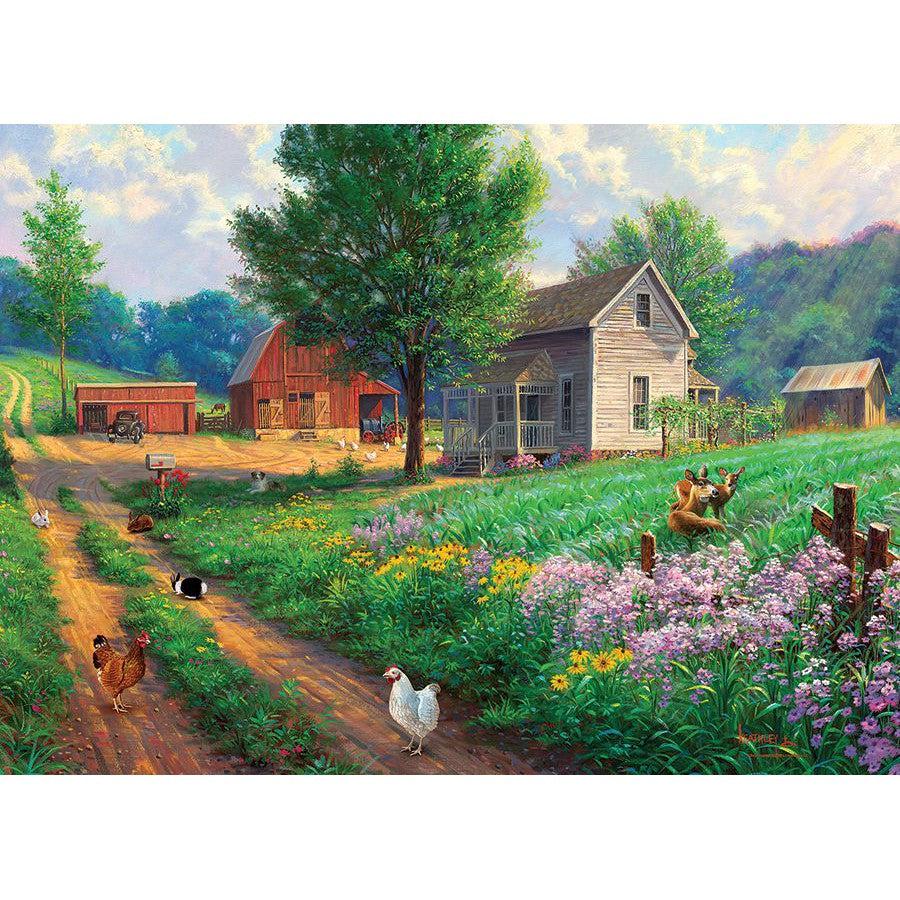 Farm Country 1000 Piece Jigsaw Puzzle Cobble Hill