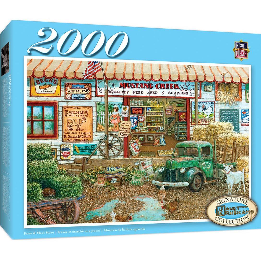 Farm & Fleet Store 2000 Piece Jigsaw Puzzle MasterPieces