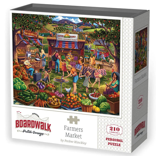 Farmers Market 210 Piece Jigsaw Puzzle Boardwalk