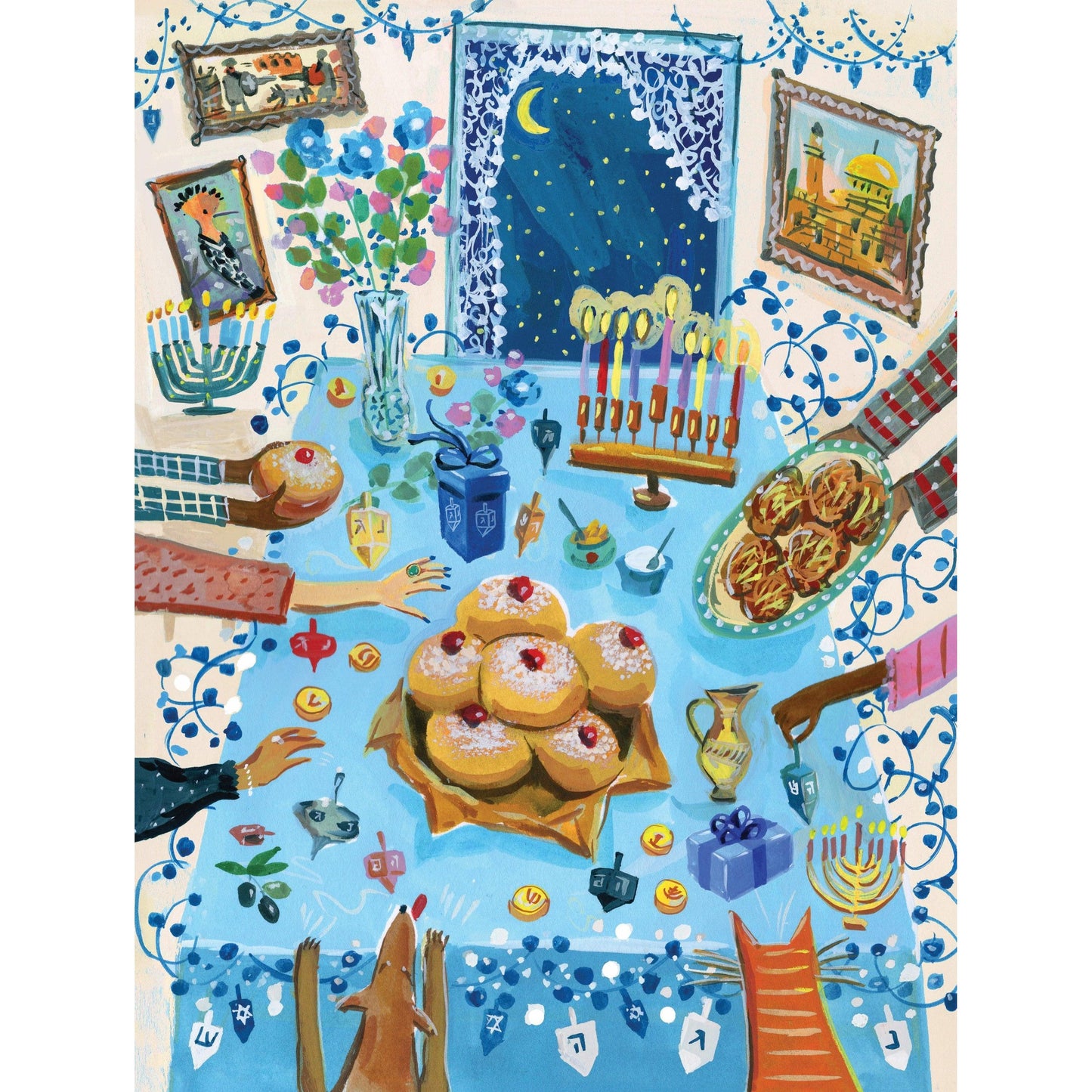 Festival of Lights by Jenny Kroik 1000 Piece Jigsaw Puzzle NYPC