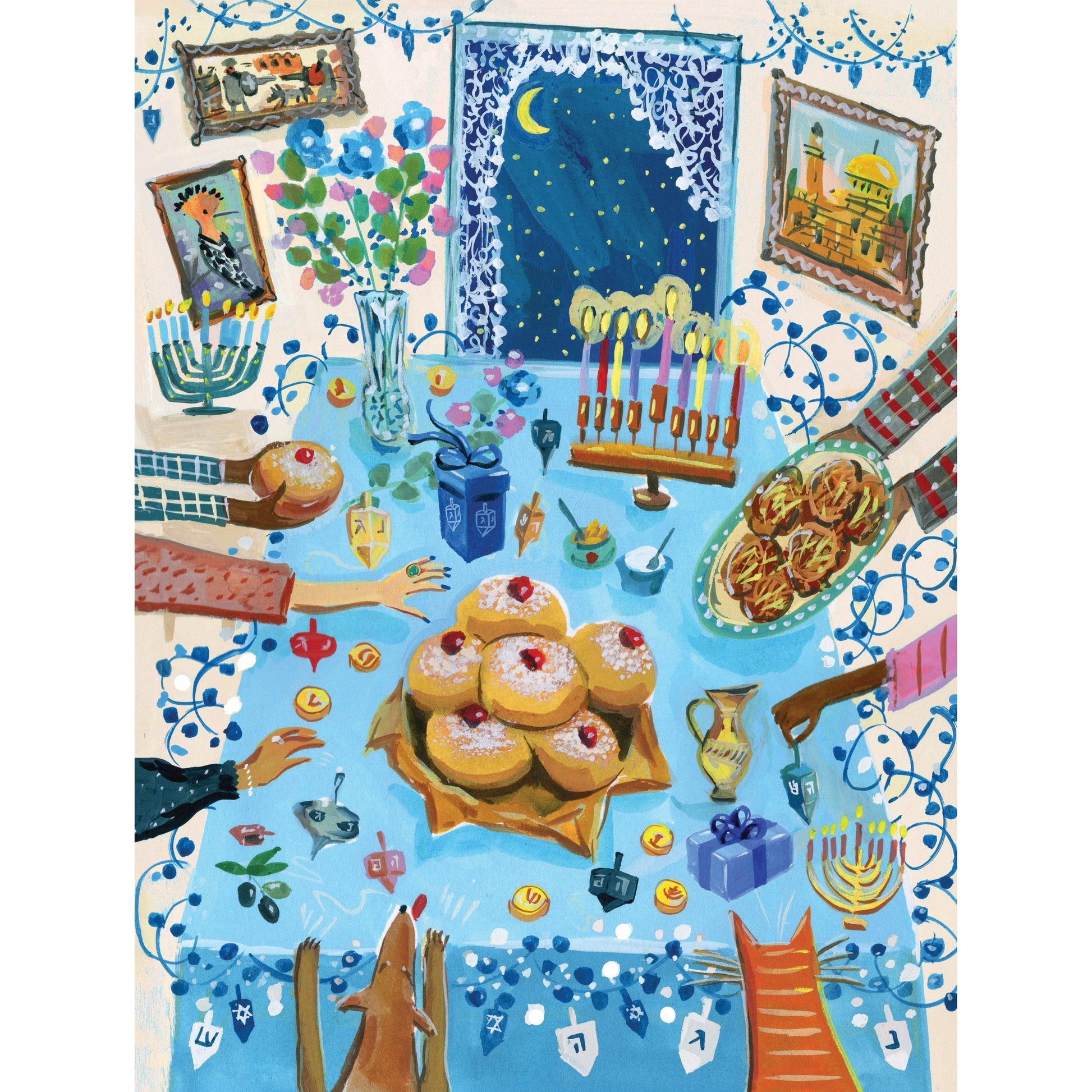Festival of Lights by Jenny Kroik 1000 Piece Jigsaw Puzzle NYPC