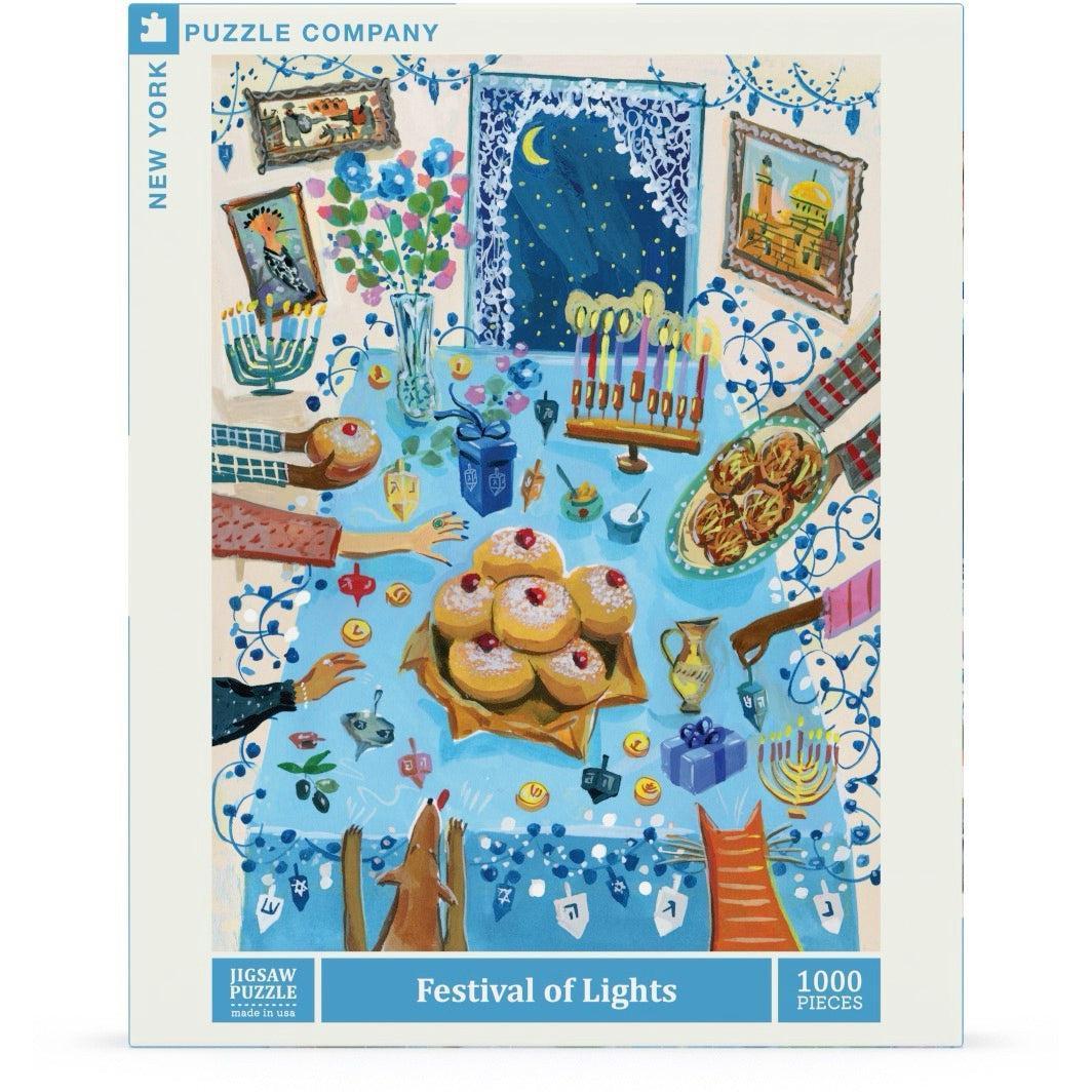 Festival of Lights by Jenny Kroik 1000 Piece Jigsaw Puzzle NYPC