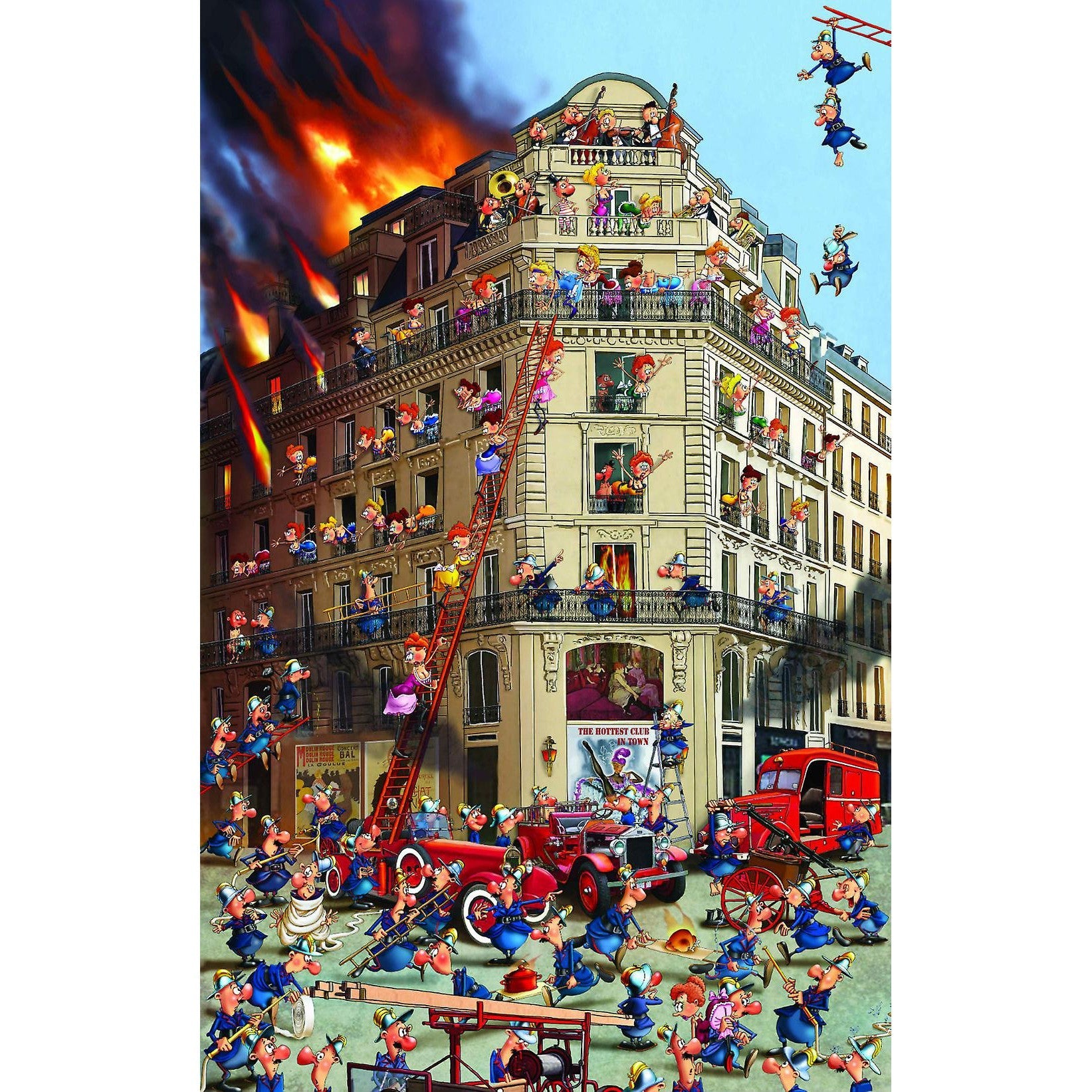 Fire Brigade 1000 Piece Jigsaw Puzzle Piatnik