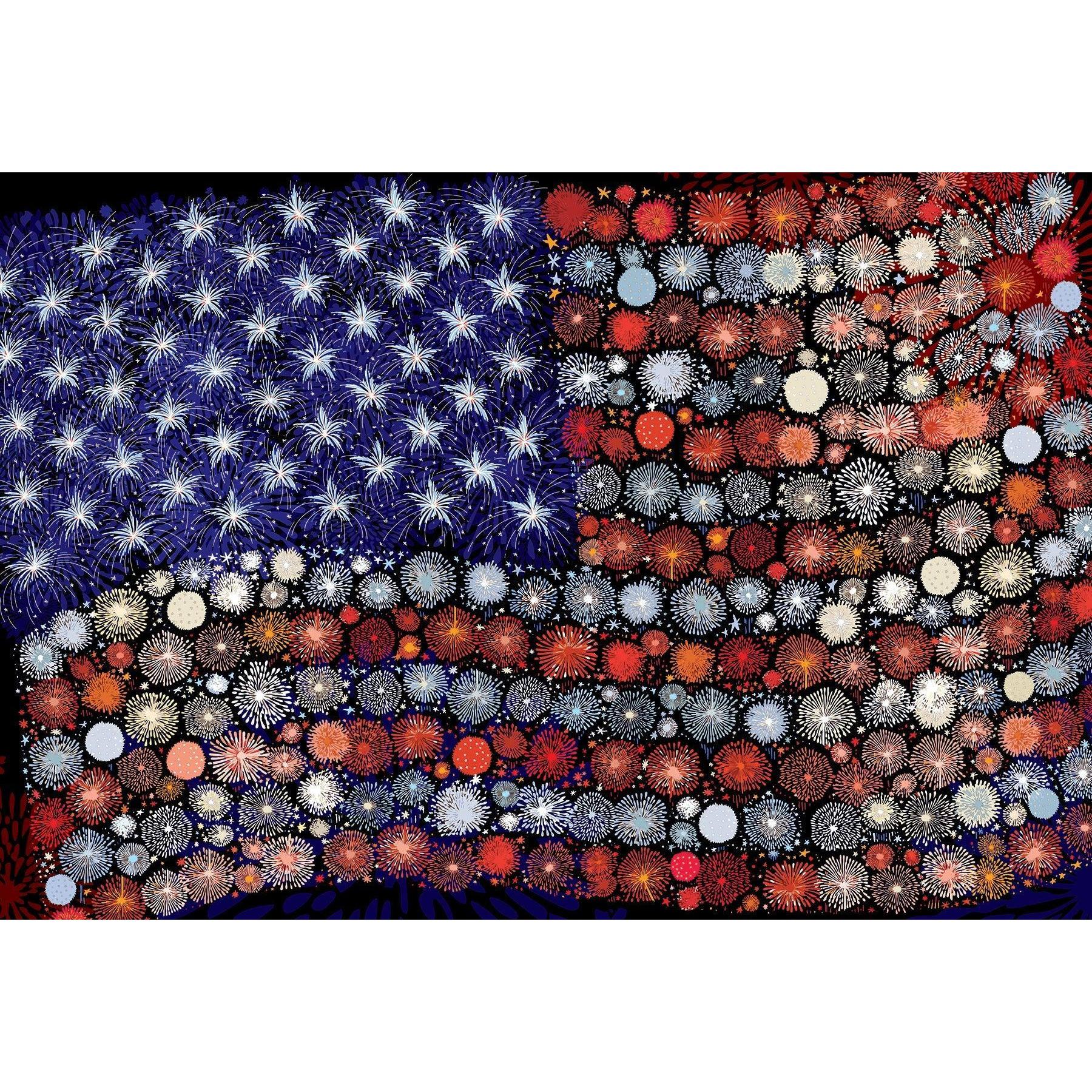 Fireworks 100 Large Piece Jigsaw Puzzle Cobble Hill