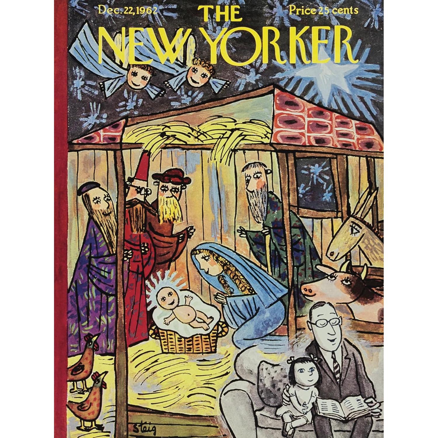 First Noel The New Yorker 1000 Piece Jigsaw Puzzle NYPC
