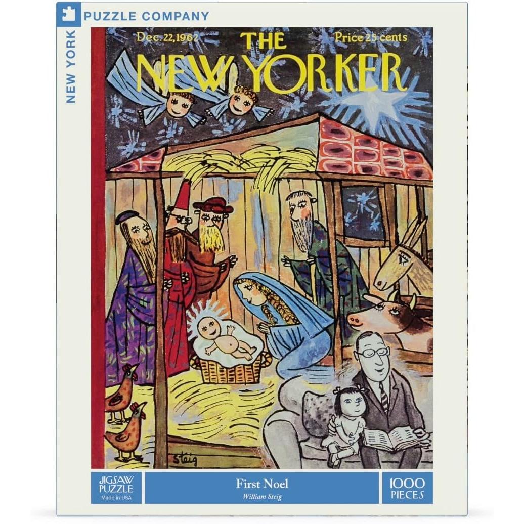 First Noel The New Yorker 1000 Piece Jigsaw Puzzle NYPC