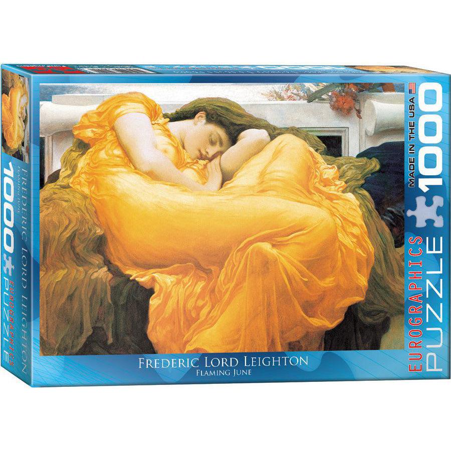 Flaming June 1000 Piece Jigsaw Puzzle Eurographics