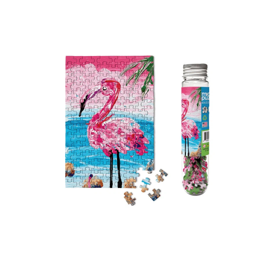 Flamingo 150 Piece Mini Jigsaw Puzzle Micro Puzzles