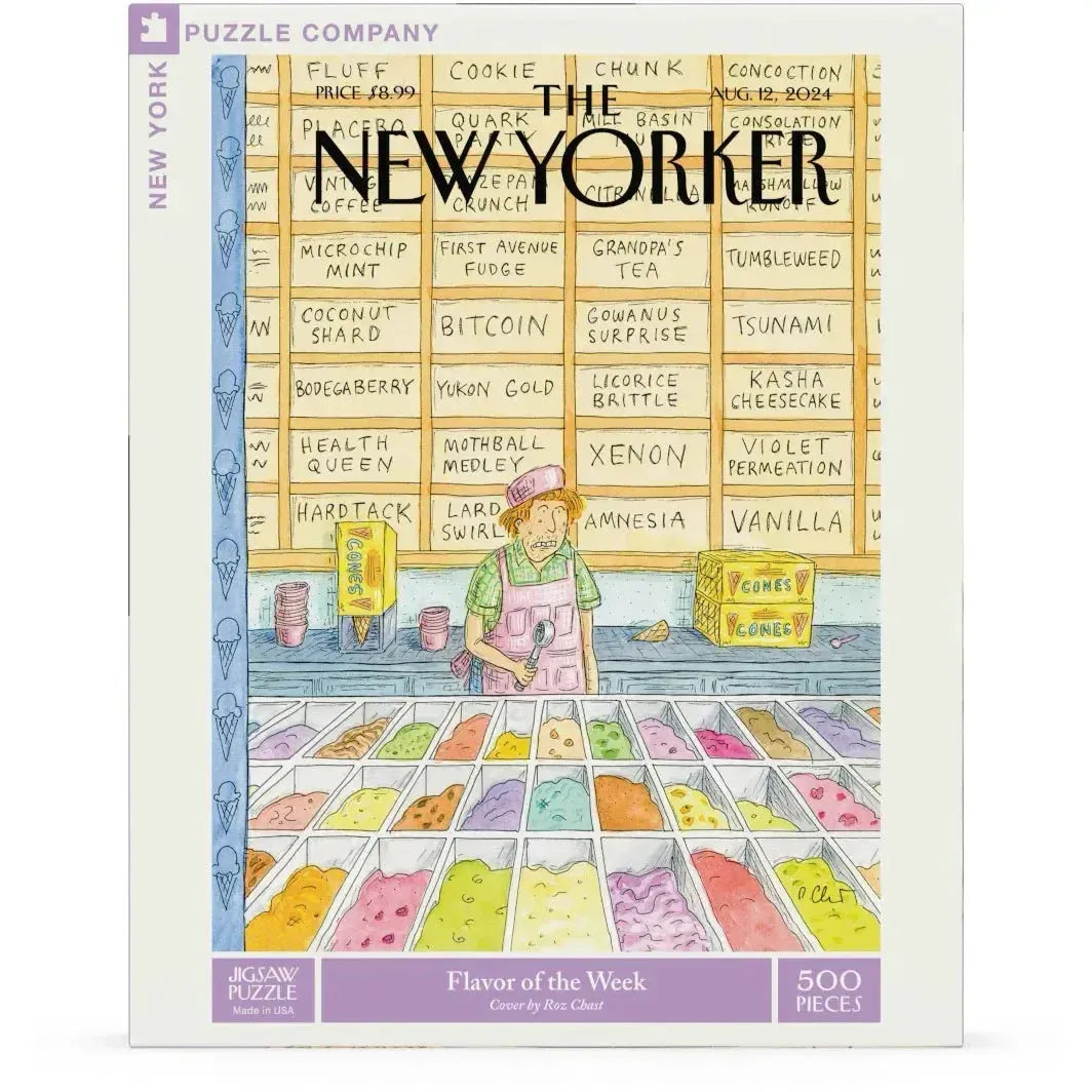 Flavor of the Week The New Yorker 500 Piece Jigsaw Puzzle NYPC