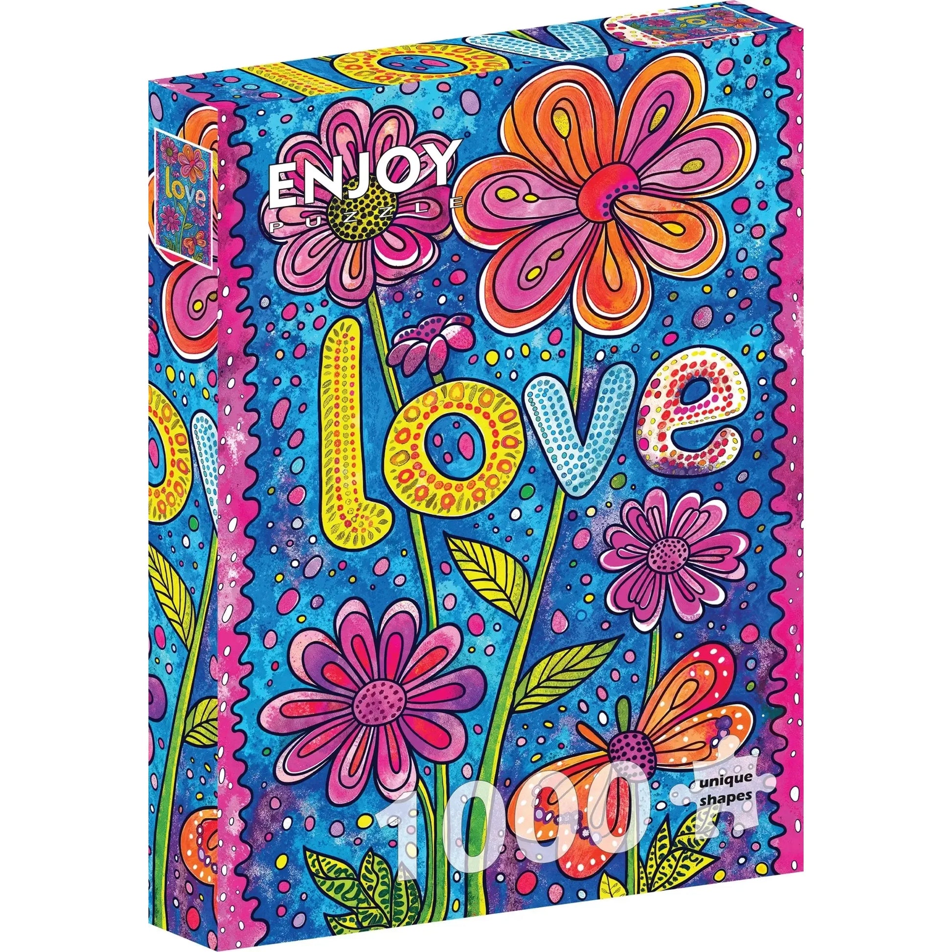 Floral Love 1000 Piece Jigsaw Puzzle Enjoy