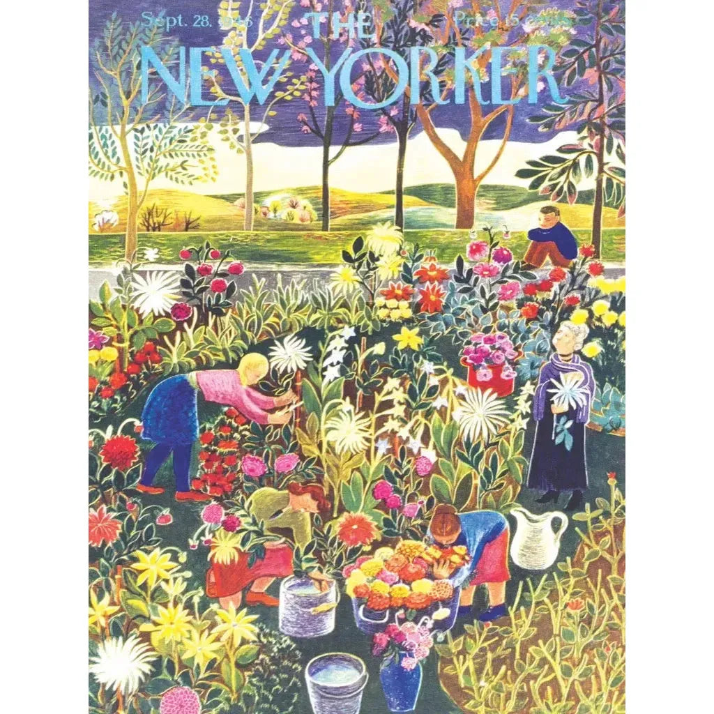 Flower Garden 1000 Piece Jigsaw Puzzle NYPC