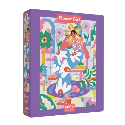 Flower Girl 1000 Piece Jigsaw Puzzle Puzzledly