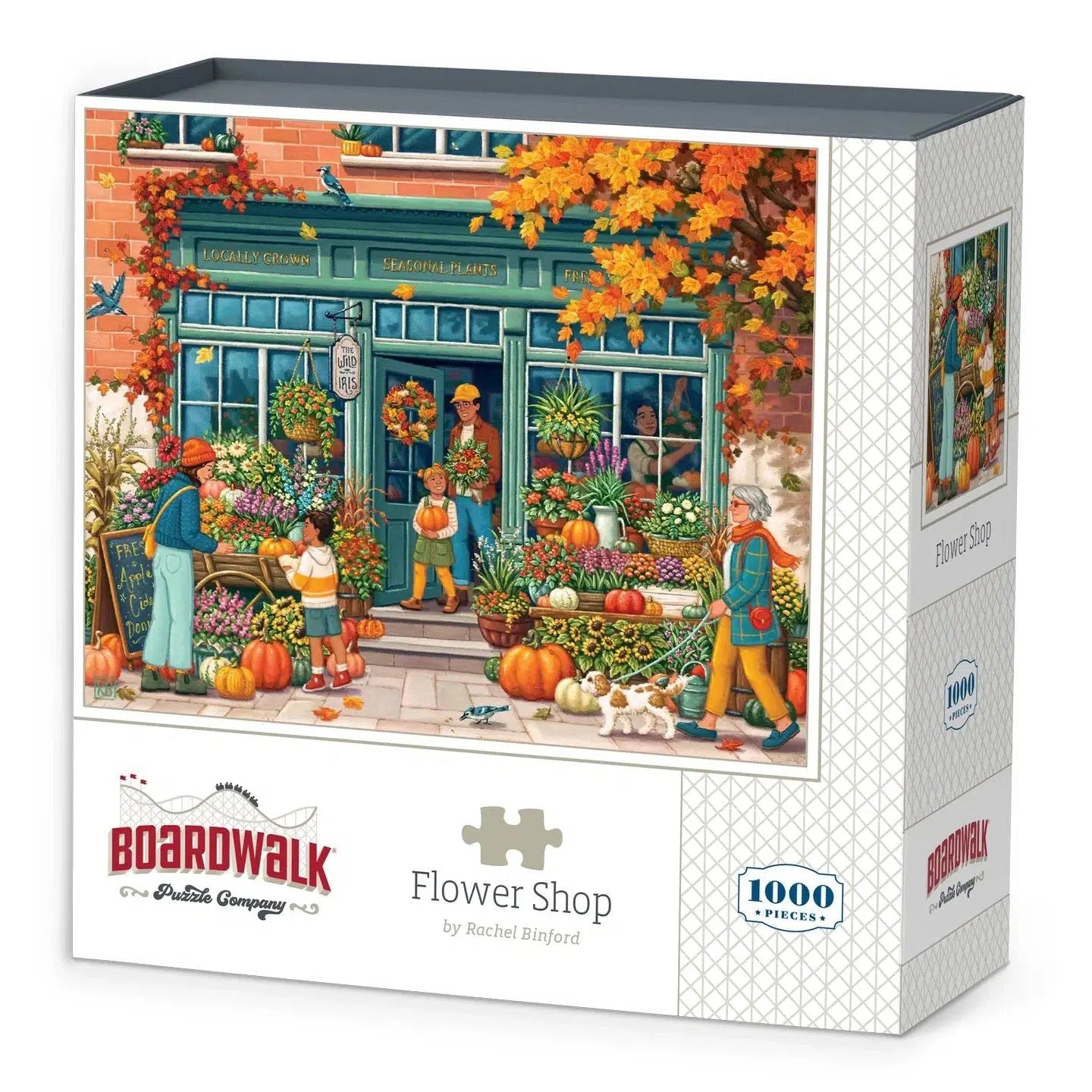 Flower Shop 1000 Piece Jigsaw Puzzle Boardwalk