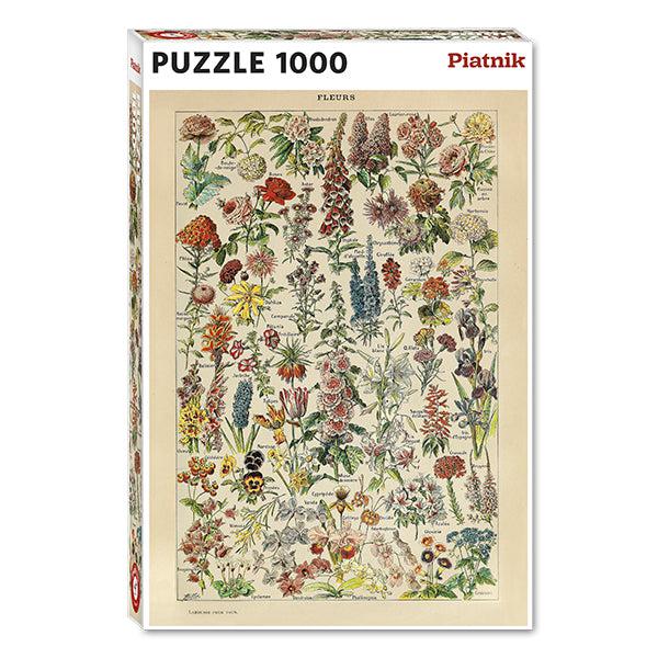 Flowers by Millot 1000 Piece Jigsaw Puzzle Piatnik