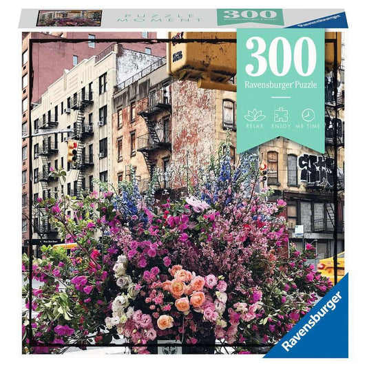Flowers in New York 300 Piece Jigsaw Puzzle Ravensburger