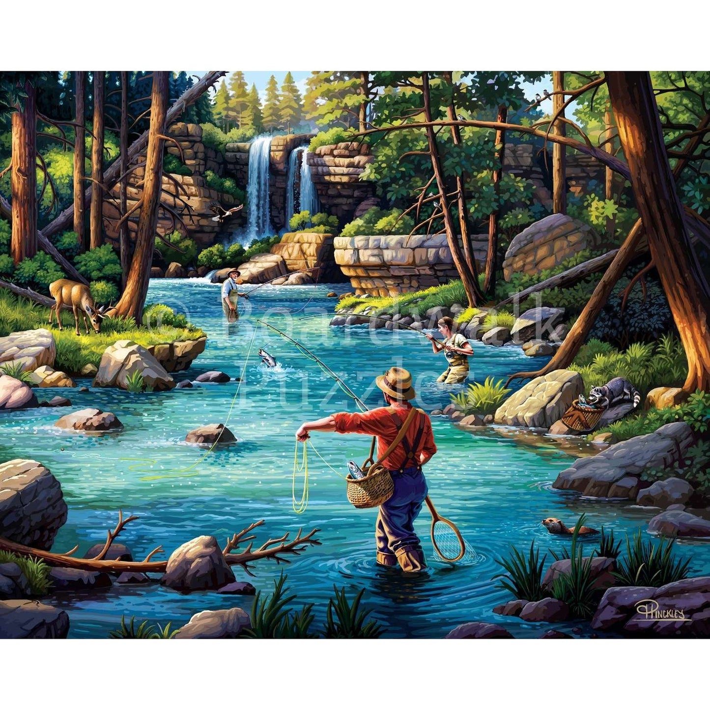 Fly Fishing 500 Piece Jigsaw Puzzle Boardwalk