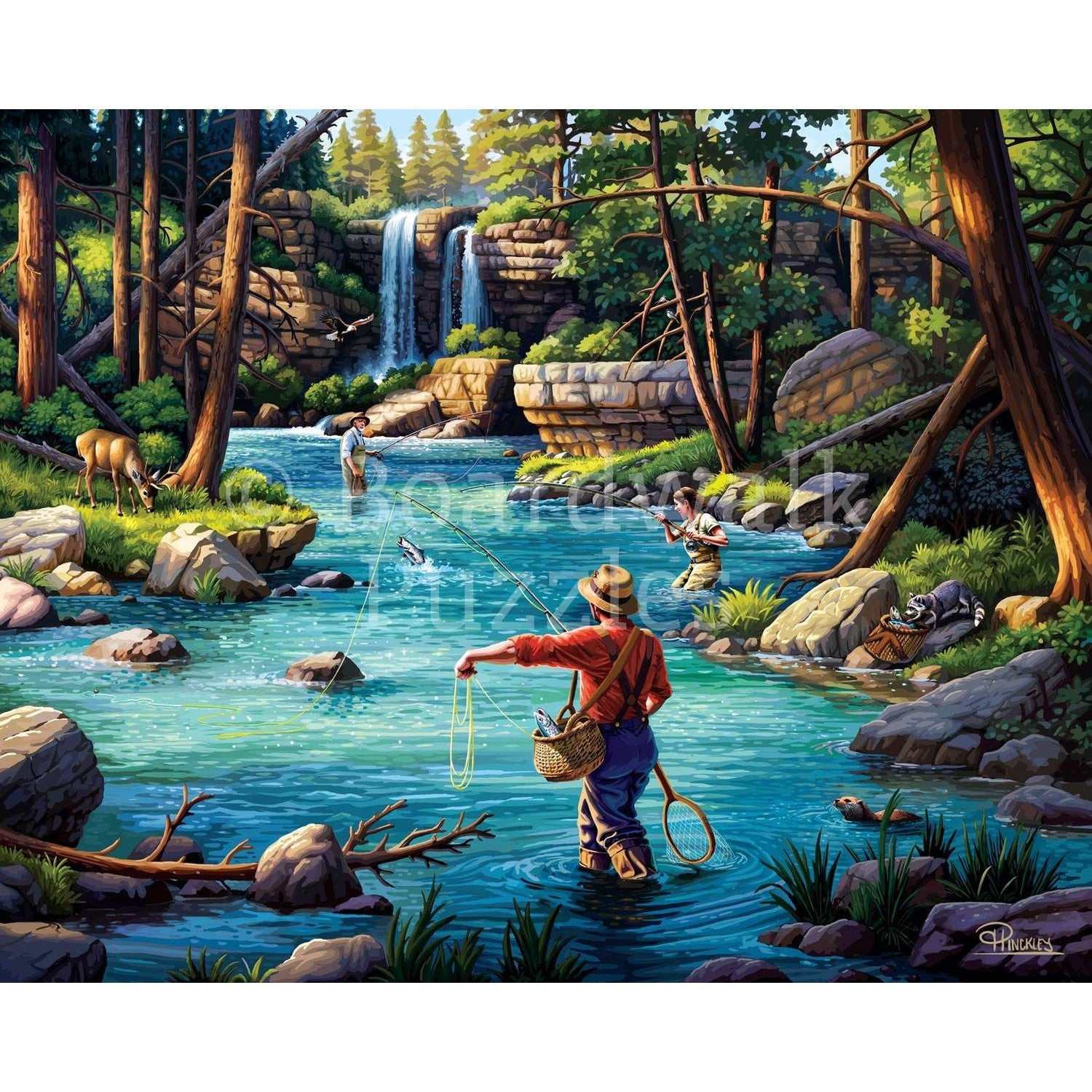 Fly Fishing 500 Piece Jigsaw Puzzle Boardwalk