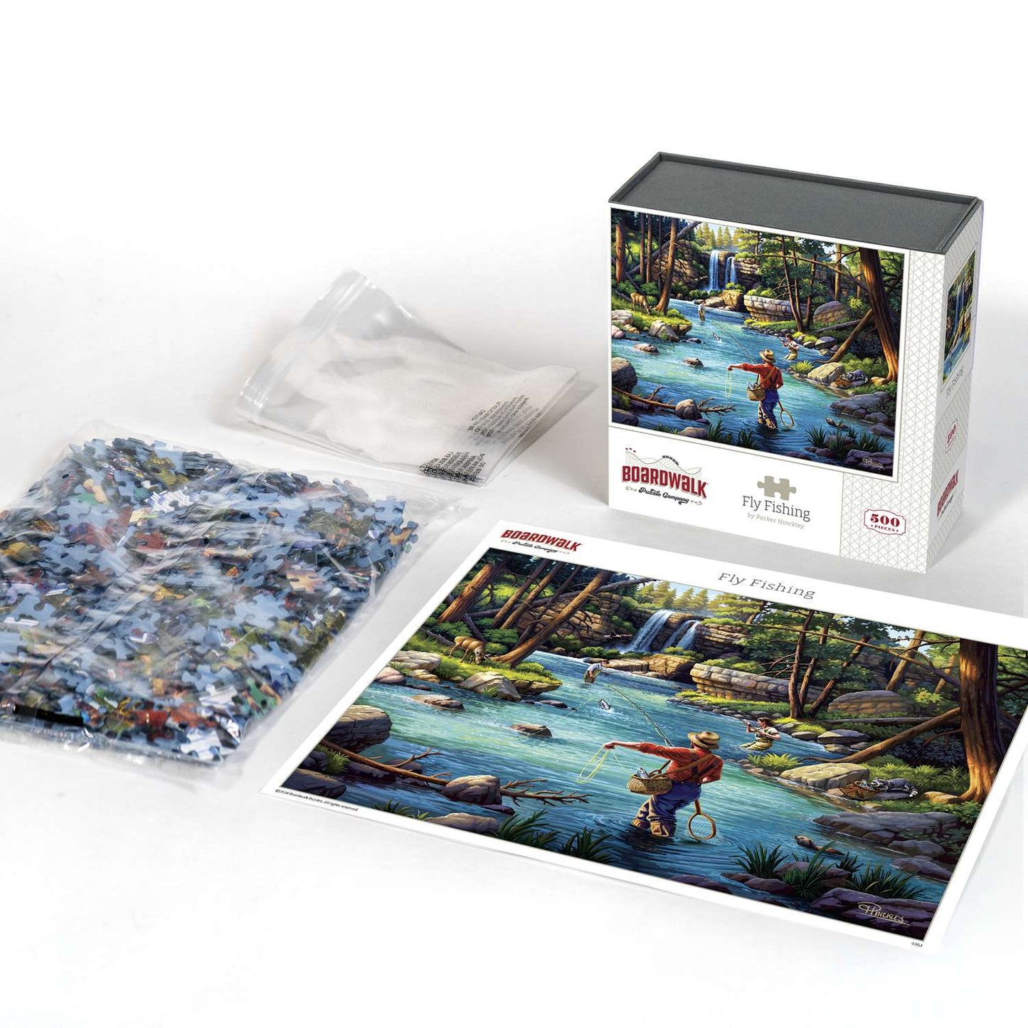 Fly Fishing 500 Piece Jigsaw Puzzle Boardwalk