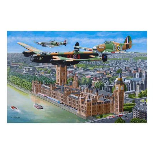 Fly Past 500 Piece Jigsaw Puzzle HOP
