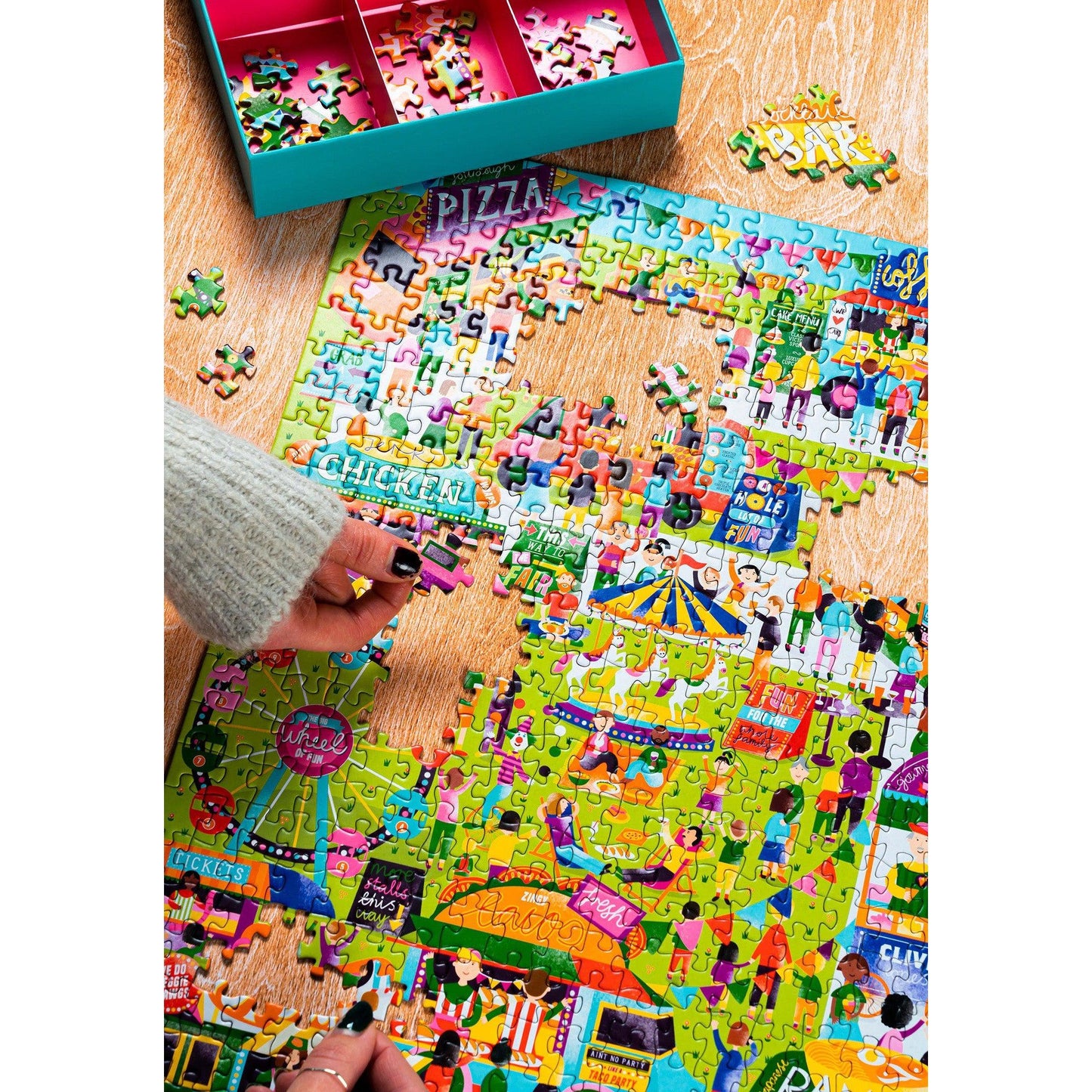 Food Trucks 500 Piece Jigsaw Puzzle Professor Puzzle