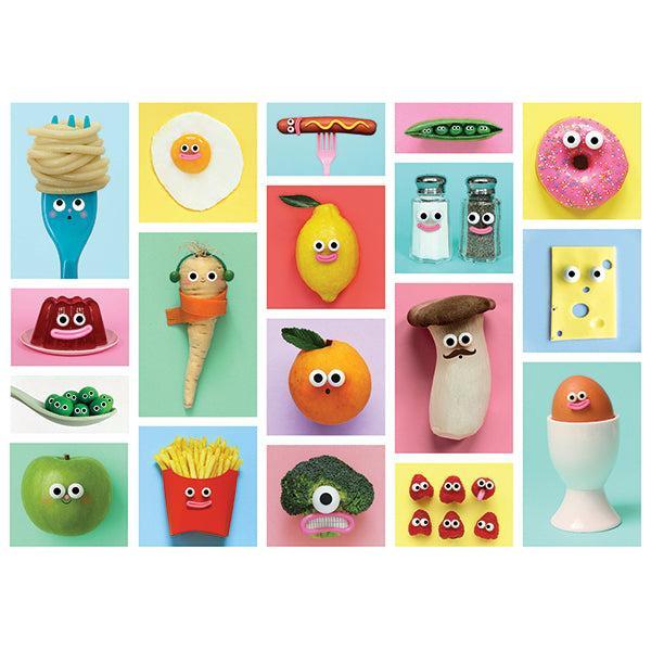 Foodies 1000 Piece Jigsaw Puzzle Happily