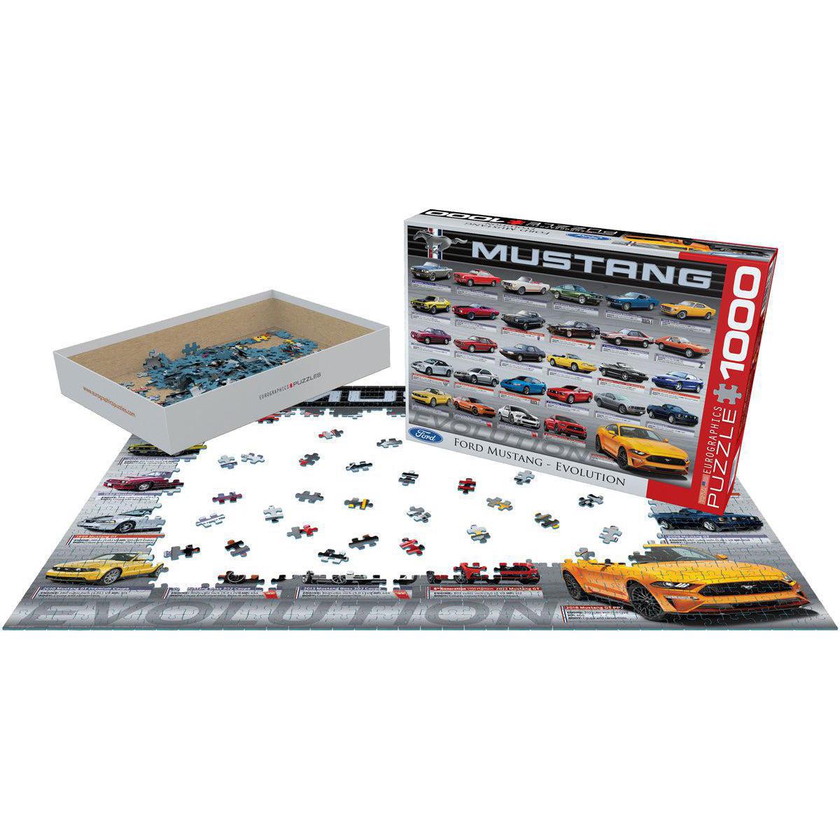 Ford Mustang Evolution 1000 Piece Jigsaw Puzzle Eurographics