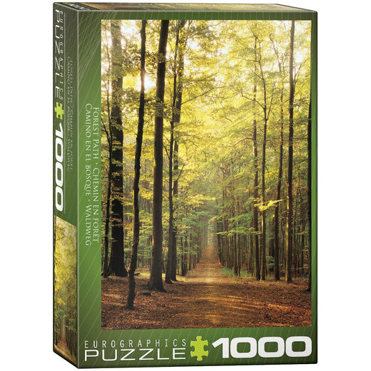 Forest Path 1000 Piece Jigsaw Puzzle Eurographics