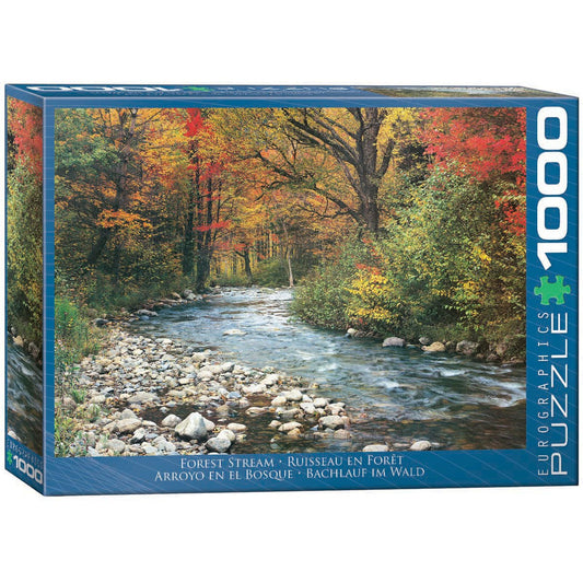 Forest Stream 1000 Piece Jigsaw Puzzle Eurographics