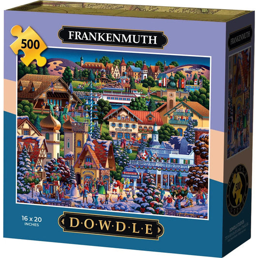 Frankenmuth Michigan 500 Piece Jigsaw Puzzle Dowdle