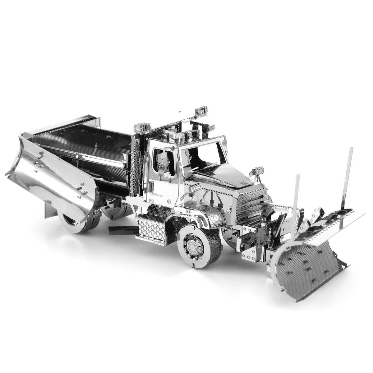 Freightliner 114SD Snow Plow 3D Steel Model Kit Metal Earth