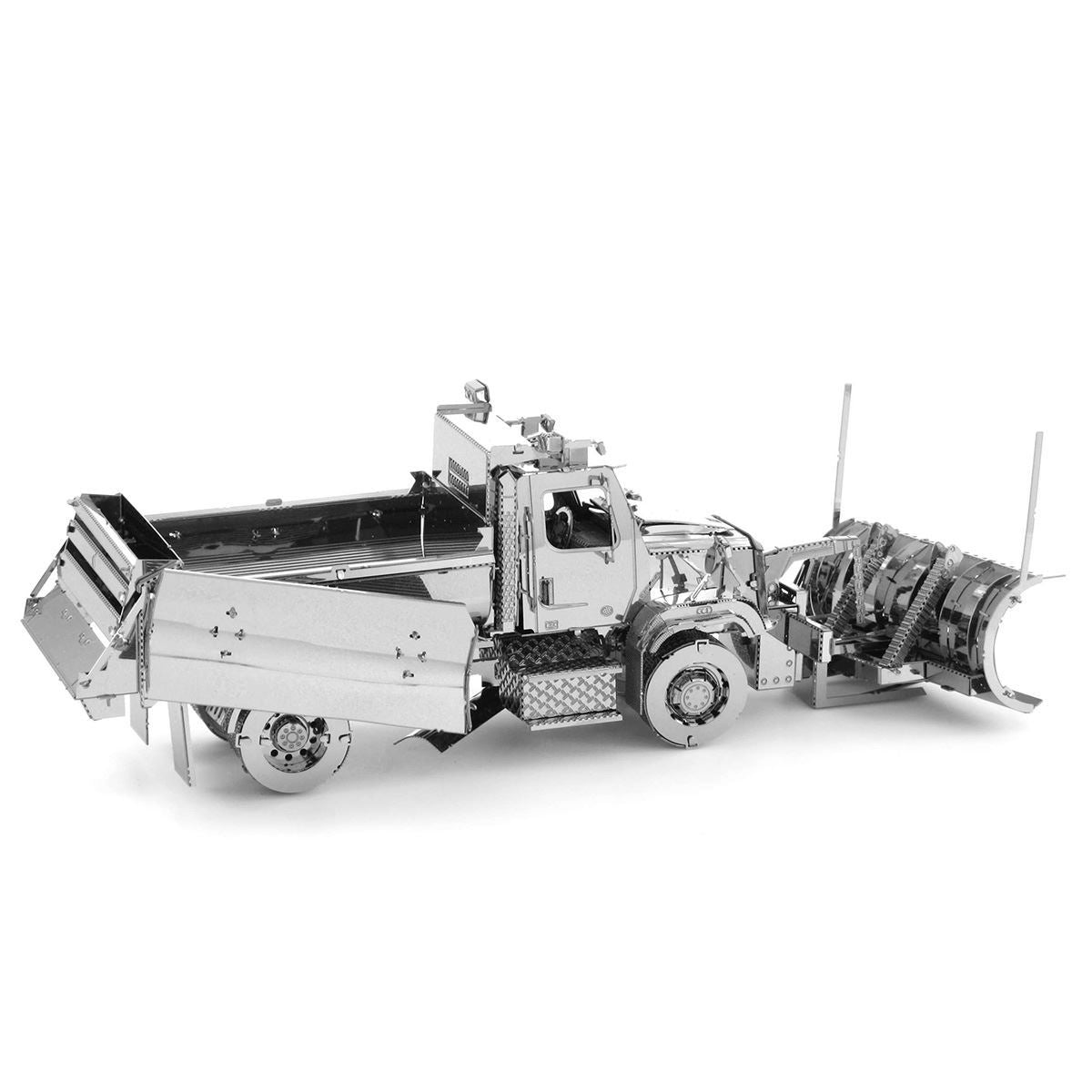 Freightliner 114SD Snow Plow 3D Steel Model Kit Metal Earth