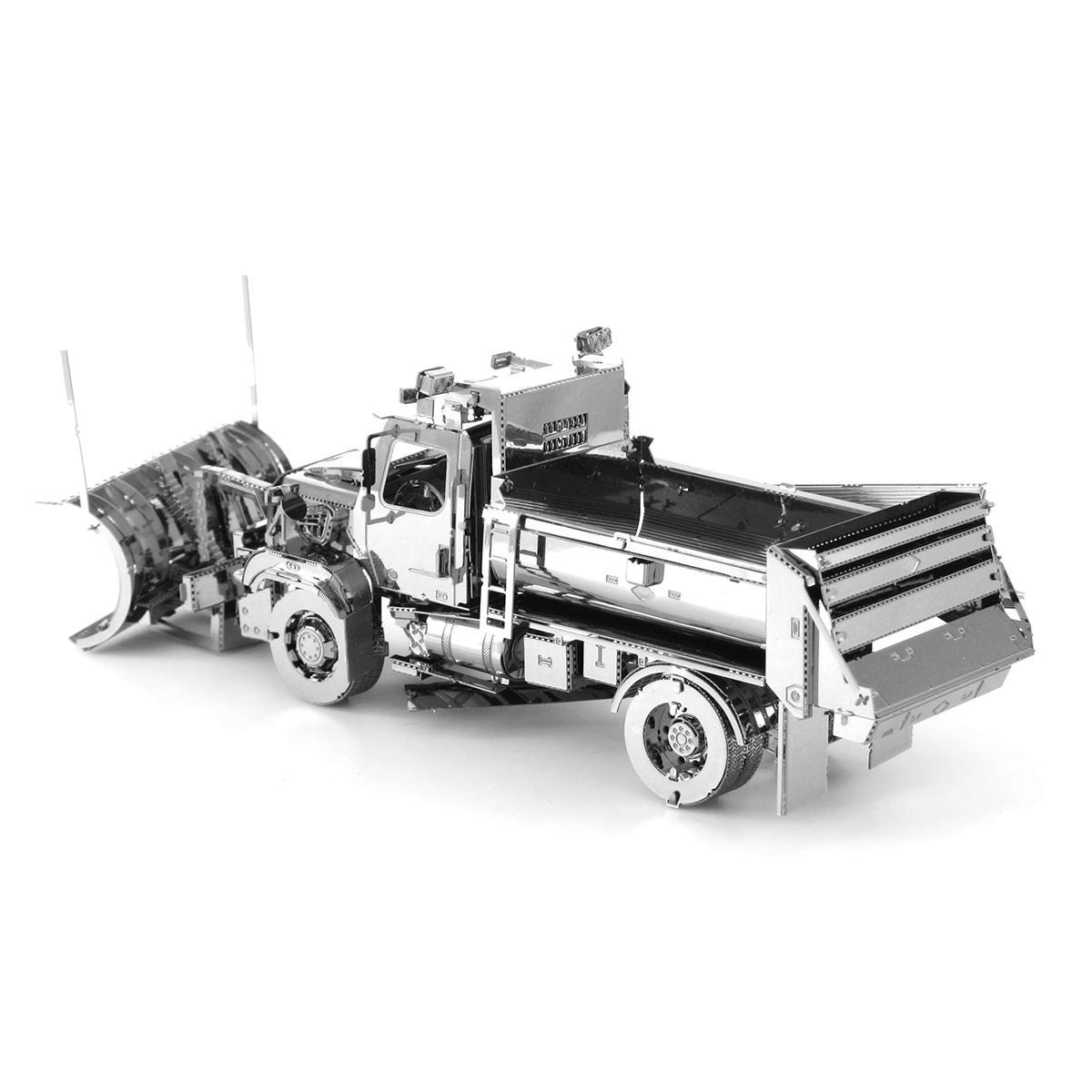 Freightliner 114SD Snow Plow 3D Steel Model Kit Metal Earth