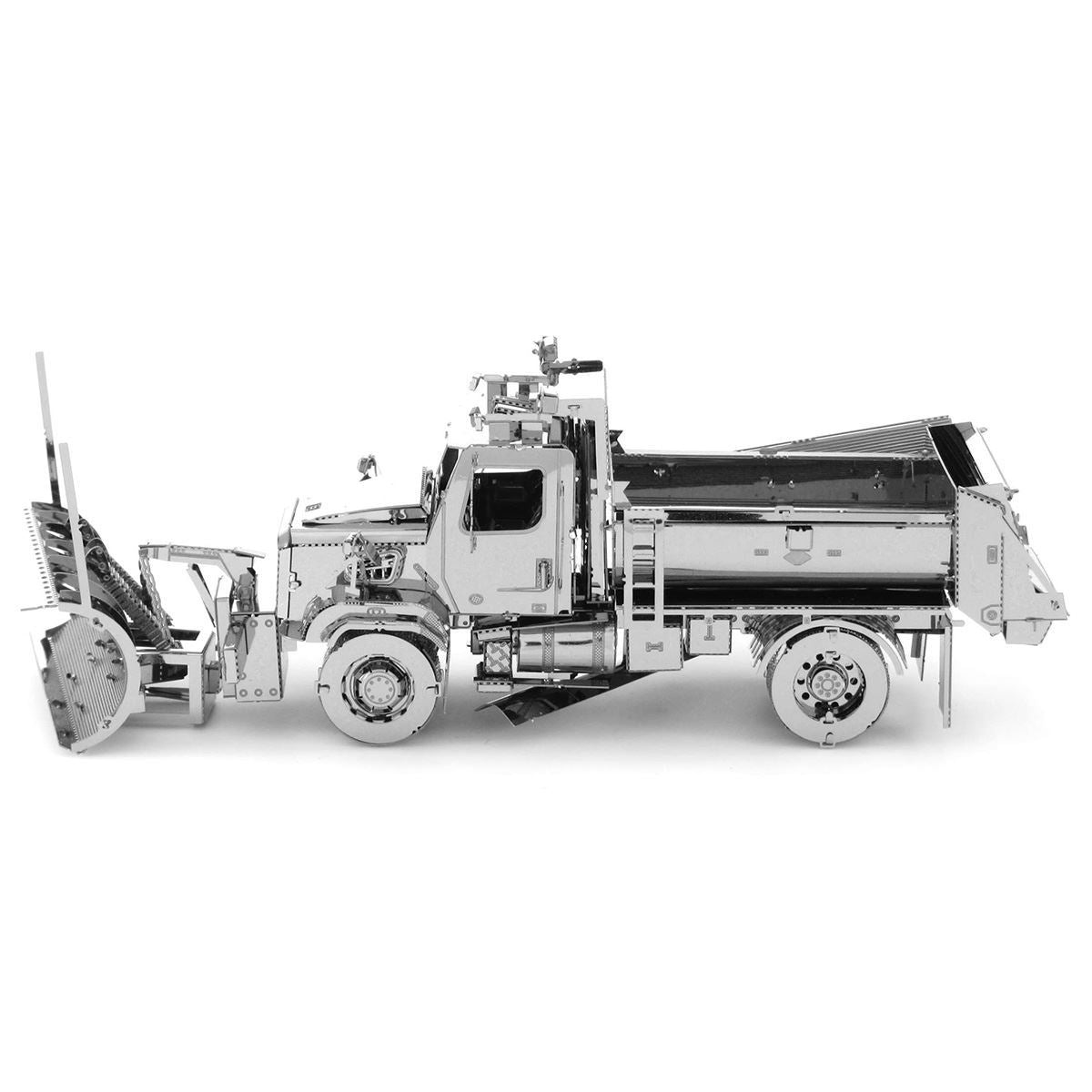 Freightliner 114SD Snow Plow 3D Steel Model Kit Metal Earth